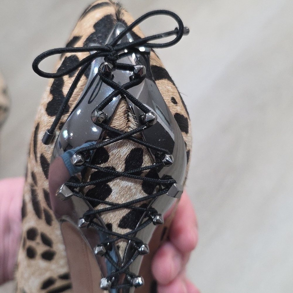 Leopard Print Women's Heels - Picture 14 of 17